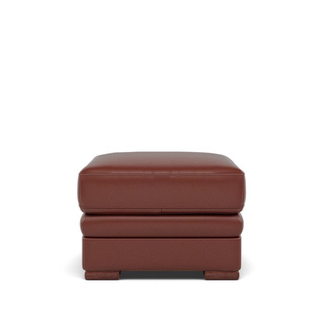 Gino Storage Footstool - Storage Stool Cat 60 - Cat-60/07 Montana Butterscotch / Wooden Feet - image 1