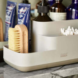 Joseph Joseph Bathroom Cream Bathroom Caddy - EasyStore Bathroom Caddy Ecru - thumbnail 3