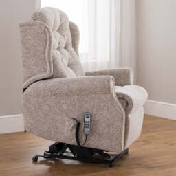 Woburn Standard Recliner Armchair - Standard Manual Recliner Leather - Manual Recliner - Ascot Tuscan - thumbnail 2