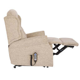Woburn Standard Recliner Armchair - Standard Manual Recliner Leather - Manual Recliner - Ascot Tuscan - thumbnail 5