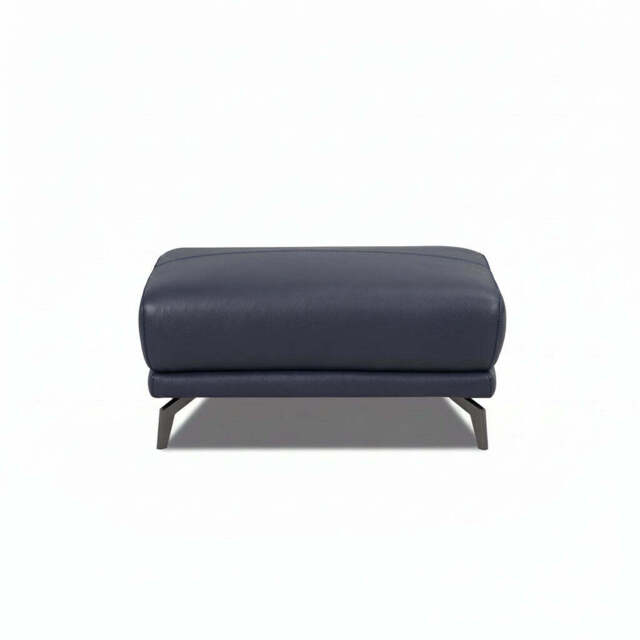 Reno Rectangular Footstool - Rectangular Footstool A Cat 20S - BXS-036C NAVY - image 1