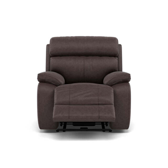 Galaxy Recliner Armchair - Manual Recliner Chair Fabric - Manual Recliner - BFA-BLJ-088 CHARCOAL GREY - image 1