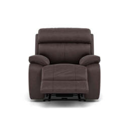 Galaxy Recliner Armchair - Manual Recliner Chair Fabric - Manual Recliner - BFA-BLJ-088 CHARCOAL GREY - thumbnail 1