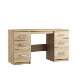 Modena Double Dressing Table - Double Dressing Table - Bardolino Oak