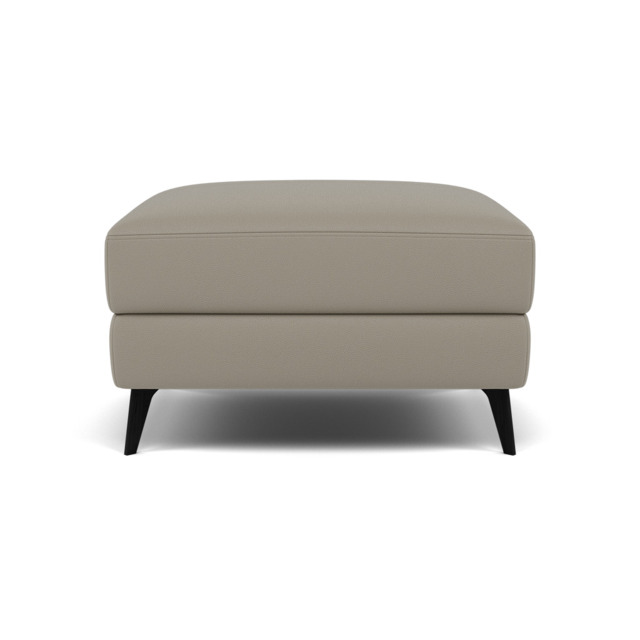 Sparta Footstool - Ottoman Cat M/S - M5653 Melbourne Light Grey - image 1