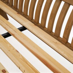 Lexington Bed - 5'0 Slatted Bedstead Sundried Wheat - thumbnail 5