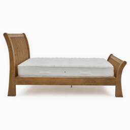Lexington Bed - 5'0 Slatted Bedstead Sundried Wheat - thumbnail 3