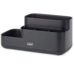 Joseph Joseph Bathroom Black Caddy - EasyStore Bathroom Caddy Matt Black - thumbnail 2