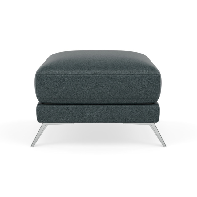 Zuco Footstool - Footstool Fabric - BFA-BLJ-2047 LAKE GREEN - image 1