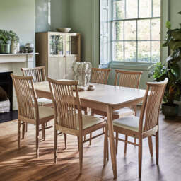Ercol Teramo Extending Dining Table - Medium Ext Dining Table Clear Matt - Regular - thumbnail 2