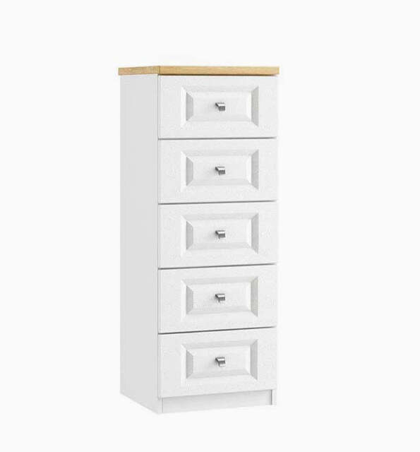 Sorrento 5 Drawer Narrow Cabinet - 5 Drawer Narrow Chest - image 1