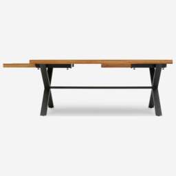 Bourton Oak Large Dining Table - Large Dining Table Oak / Veneer - thumbnail 6
