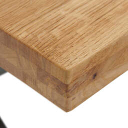 Bourton Oak Large Dining Table - Large Dining Table Oak / Veneer - thumbnail 3