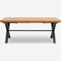 Bourton Oak Large Dining Table - Large Dining Table Oak / Veneer - thumbnail 1