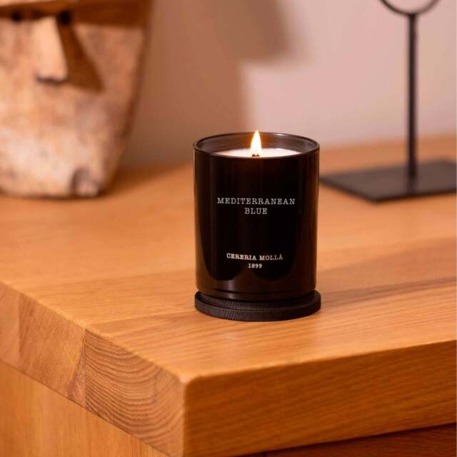 Cereria Molla Mediterranean Blue Candle - DISC Mediterranean Blue 230g Candle - image 1