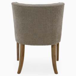 Dakota Button Back Dining Chair - Button Back Chair Grey - thumbnail 6