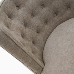 Dakota Button Back Dining Chair - Button Back Chair Grey - thumbnail 7