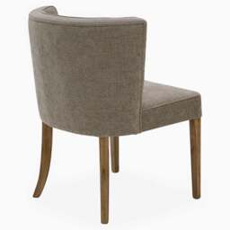 Dakota Button Back Dining Chair - Button Back Chair Grey - thumbnail 5
