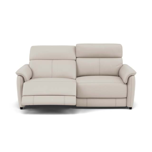 Orkney 3 Seater Recliner Sofa - 2.5 Seater Sofa with 2 Power Recliners Cat 20S - Power Recliner with USB - BXS-156E FROST - image 1