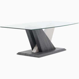 Zenith Coffee Table - Coffee Table Champagne High Gloss / Dark Grey - thumbnail 3