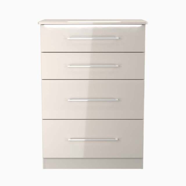 Portland 4 Drawer Deep Chest - 4 Drawer Deep Chest - KGK - Kashmir Gloss & Kashmir - image 1