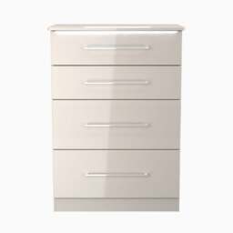 Portland 4 Drawer Deep Chest - 4 Drawer Deep Chest - KGK - Kashmir Gloss & Kashmir
