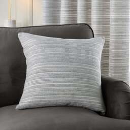 Jupiter Feather Silver Cushion - Jupiter Feather Cushion Silver 50CM