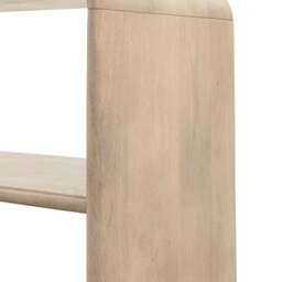 Colonna Open Display Unit - Open Display Unit Natural Mango Wood / Brass - thumbnail 9