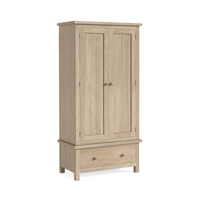 Elmstead Oak Gents Wardrobe - Gents Wardrobe Oak - image 1
