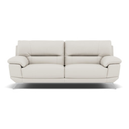 Zuco 3 Seater Sofa - 3 Seater Sofa Cat 25 - NC-744D STAR WHITE