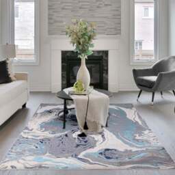 Amelia Ocean Rug - AU18 Ocean - 160cm x 230cm - thumbnail 2