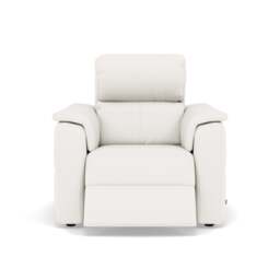Nicoletti Giacomo Recliner Armchair - Power Recliner Chair CK Botero - Power Recliner - Botero 2153 Bianco - thumbnail 1