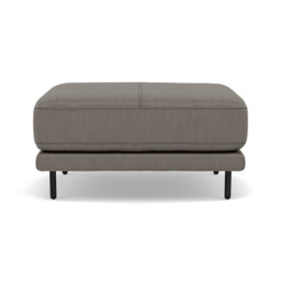 Morris Footstool - Rectangular Footstool Cat 25 - NC-232E  GRANITE - thumbnail 1