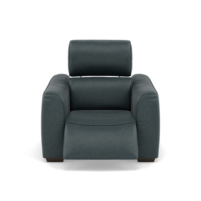 Beck Recliner Armchair - Power Recliner Chair Fabric - Power Recliner with USB - BFA-BLJ-2047 LAKE GREEN - image 1