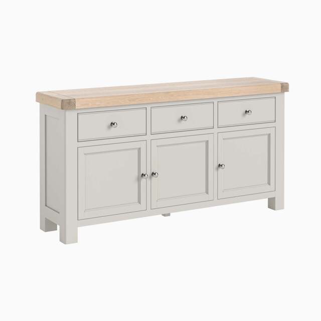Salford Large Sideboard - Large Sideboard Stone Grey - image 1