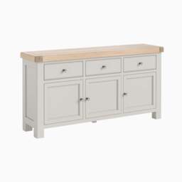 Salford Large Sideboard - Large Sideboard Stone Grey - thumbnail 1