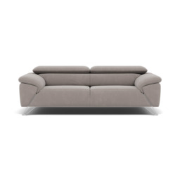 Nicoletti Puccini 3 Seater Sofa - 3 Seater Sofa NC - Selma FR Grigio V.3938 - thumbnail 1
