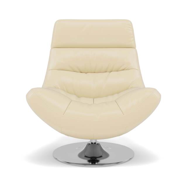 Batista Swivel Armchair - Swivel Armchair Cat 60 - Cat-60/02 Montana Cool Cream - image 1