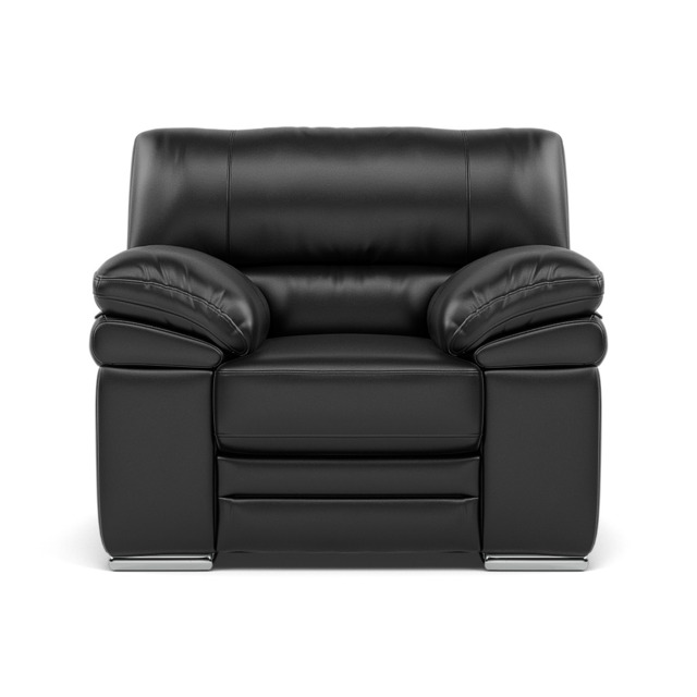 Gino Armchair - Armchair Cat 55 - Cat-55/72 New Club Dark Grey / Metal Feet - image 1