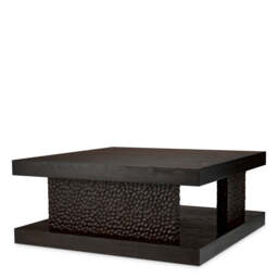 Eichholtz Bravon Coffee Table Ebony Oak Veneer - Coffee Table Ebony Oak Veneer - thumbnail 5