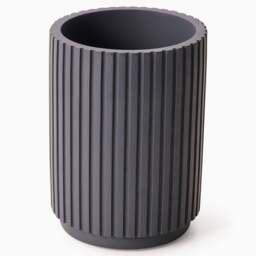 Berkeley Grey Toothbrush Holder - SALE Berkeley Tumbler Grey - thumbnail 2