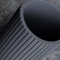 Berkeley Grey Toothbrush Holder - SALE Berkeley Tumbler Grey - thumbnail 4
