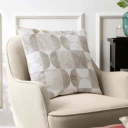 Bardot Feather Cushion Natural - Bardot Feather Cushion Natural 50CM