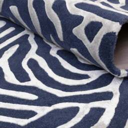 Camilla Blue Rug -  Blue - 240cm x 340cm - thumbnail 4