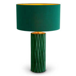 Eichholtz Amarello Table Lamp Crackled Green Ceramic Antique Brass Finish - Table Lamp Amarello - thumbnail 3