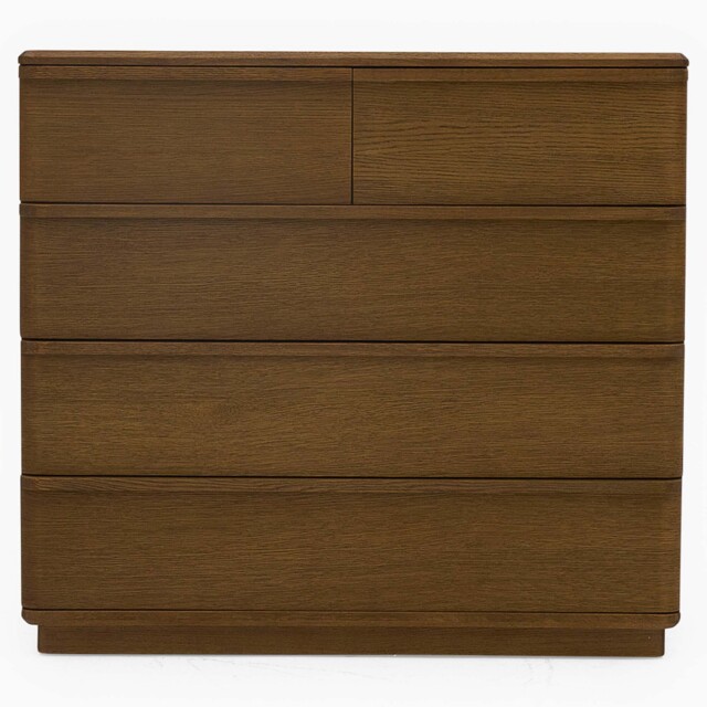 Serene 5 Drawer Cabinet - 3+2 Chest Oak / Oak Veneer - image 1