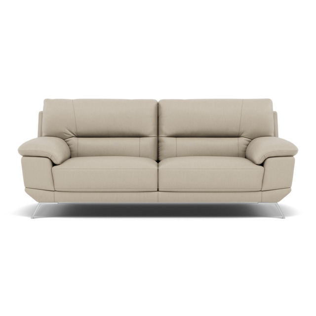 Zuco 3 Seater Sofa - 3 Seater Sofa Cat 25 - NC-041E SILVER GREY - image 1
