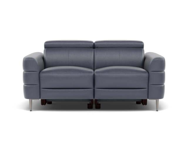 Hoy 2 Seater Sofa - 2 Str Static W/Manual Headrest Cat NL/O - NL5100 New York Dark Blue - image 1