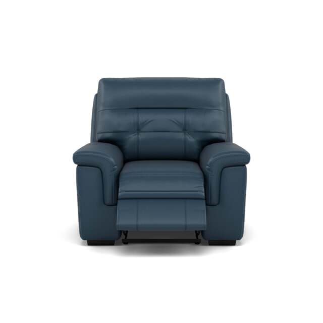 Silva Recliner Armchair - Power Recliner Chair BXS Only - BXS-313E Ocean Blue - image 1