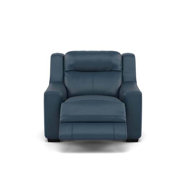 Dino Recliner Armchair - Power Recliner Chair BXS Only - BXS-313E Ocean Blue - image 1